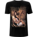 Black - Front - Cradle Of Filth Unisex Adult V Empire Cotton T-Shirt
