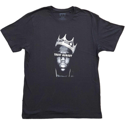 Black - Front - Biggie Smalls Unisex Adult Trust Nobody Cotton T-Shirt