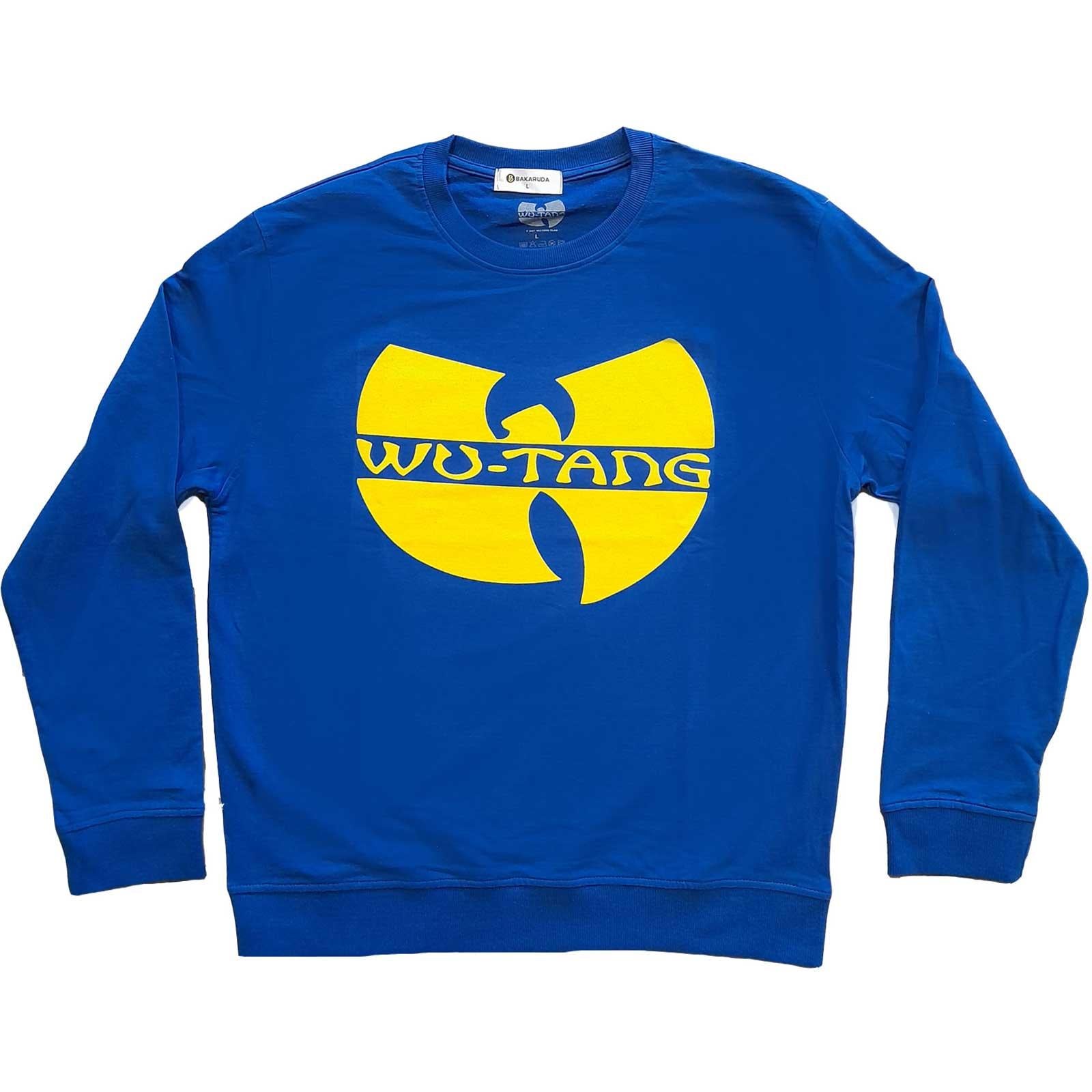 Blue - Front - Wu-Tang Clan Unisex Adult Logo Sweatshirt