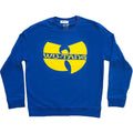 Blue - Front - Wu-Tang Clan Unisex Adult Logo Sweatshirt