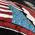 Black - Back - The Rolling Stones Unisex Adult Embellished T-Shirt