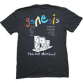 Black - Back - Genesis Unisex Adult The Last Domino Back Print Cotton T-Shirt