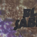 Purple-Brown - Back - Black Sabbath Unisex Adult Wavy Logo T-Shirt