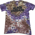 Purple-Brown - Front - Black Sabbath Unisex Adult Wavy Logo T-Shirt