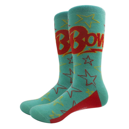Green-Red - Front - David Bowie Unisex Adult Stars Ankle Socks