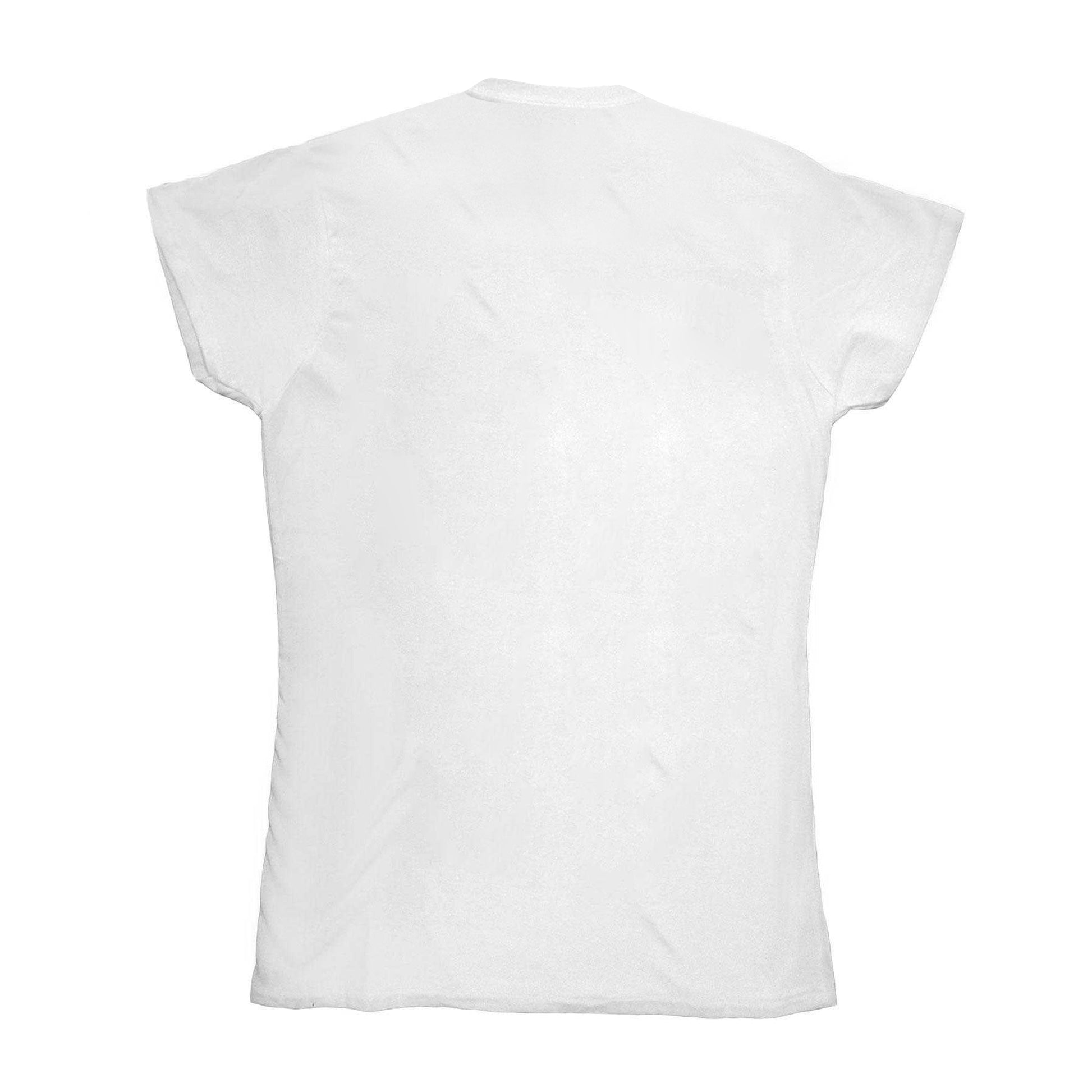 White - Back - Fleetwood Mac Womens-Ladies Rumours T-Shirt