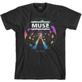 Black - Front - Muse Unisex Adult The Resistance Moon Cotton T-Shirt