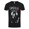 Black - Front - Green Day Unisex Adult Red Hot T-Shirt