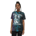 Blue - Side - Guns N Roses Unisex Adult Use Your Illusion Monochrome T-Shirt