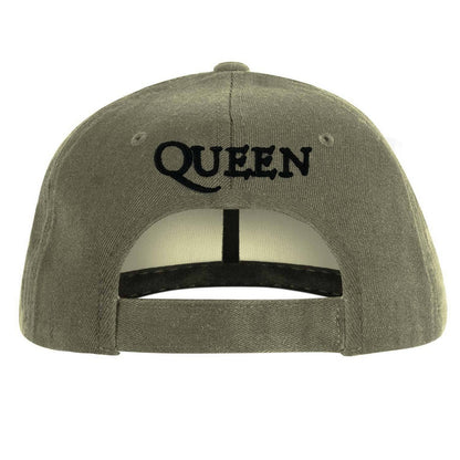 Sand - Back - Queen Unisex Adult Crest Baseball Cap