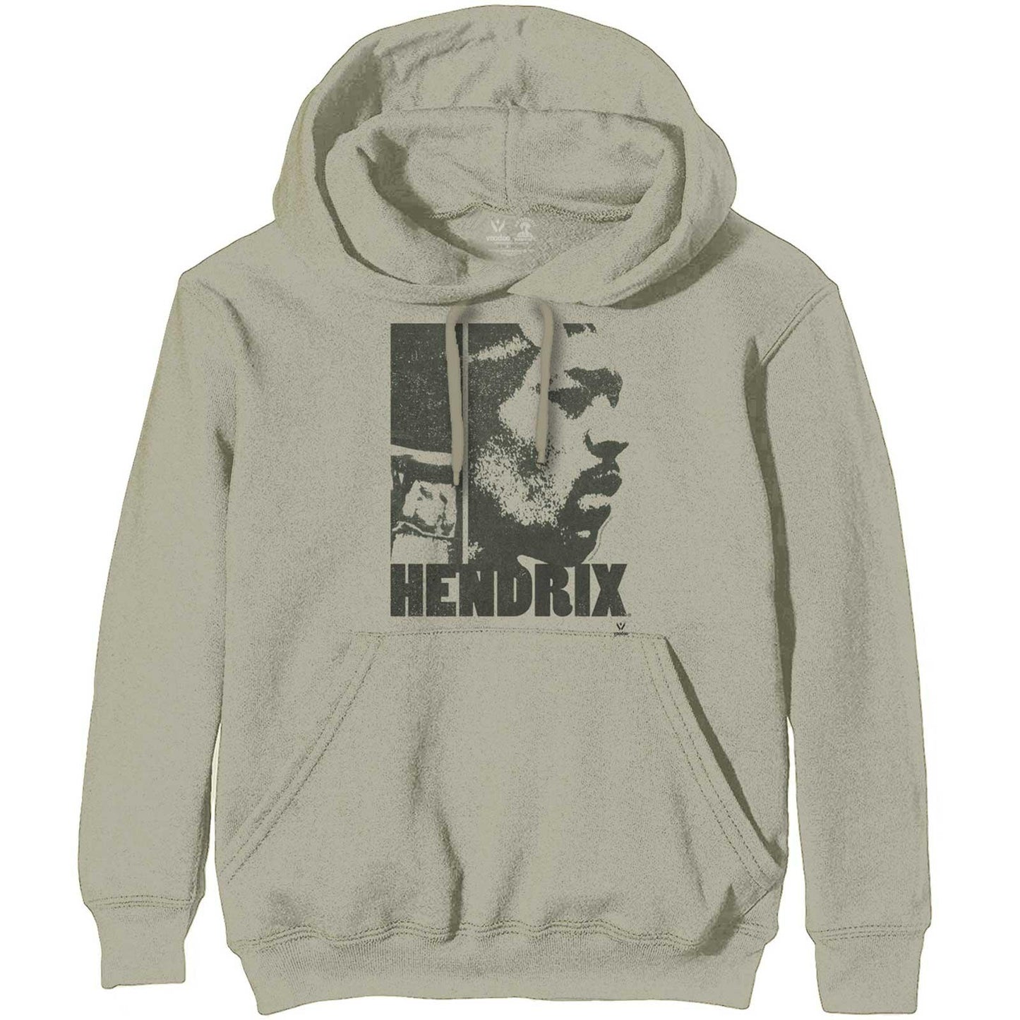 Sand - Front - Jimi Hendrix Unisex Adult Let Me Live Hoodie