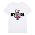 White - Front - BT21 Unisex Adult Dream Team Cotton T-Shirt