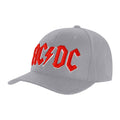 Mid Blue - Front - AC-DC Unisex Adult Logo Baseball Cap