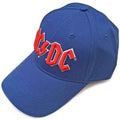 Mid Blue - Front - AC-DC Unisex Adult Logo Baseball Cap