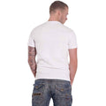 White - Back - Bebe Rexha Unisex Adult Logo Cotton T-Shirt