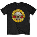 Black - Front - Guns N Roses Childrens-Kids Logo T-Shirt