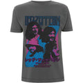Charcoal Grey - Front - Led Zeppelin Unisex Adult Japanese Cotton T-Shirt