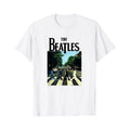 White - Front - The Beatles Childrens-Kids Abbey Road Logo T-Shirt