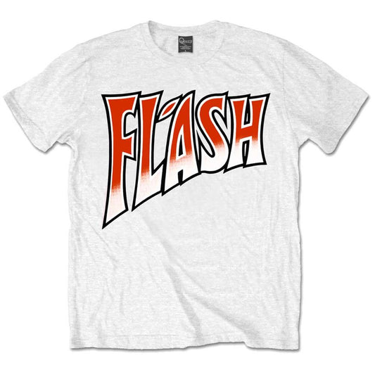 White - Front - Queen Unisex Adult Flash Gordon Cotton T-Shirt