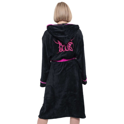 Black-Hot Pink - Back - Yungblud Unisex Adult I´m Weird Robe