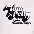 White - Side - Tom Petty & The Heartbreakers Unisex Adult Logo Cotton T-Shirt
