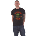Black-Red-Green - Front - Black Label Society Unisex Adult Skull Logo T-Shirt