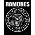 Black - Side - Ramones Womens-Ladies Seal Cotton Skinny T-Shirt