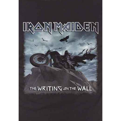 Black - Side - Iron Maiden Unisex Adult The Writing On The Wall T-Shirt