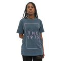 Denim Blue - Side - The 1975 Unisex Adult I Like It Logo T-Shirt