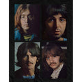 Black - Side - The Beatles Unisex Adult White Album Faces T-Shirt
