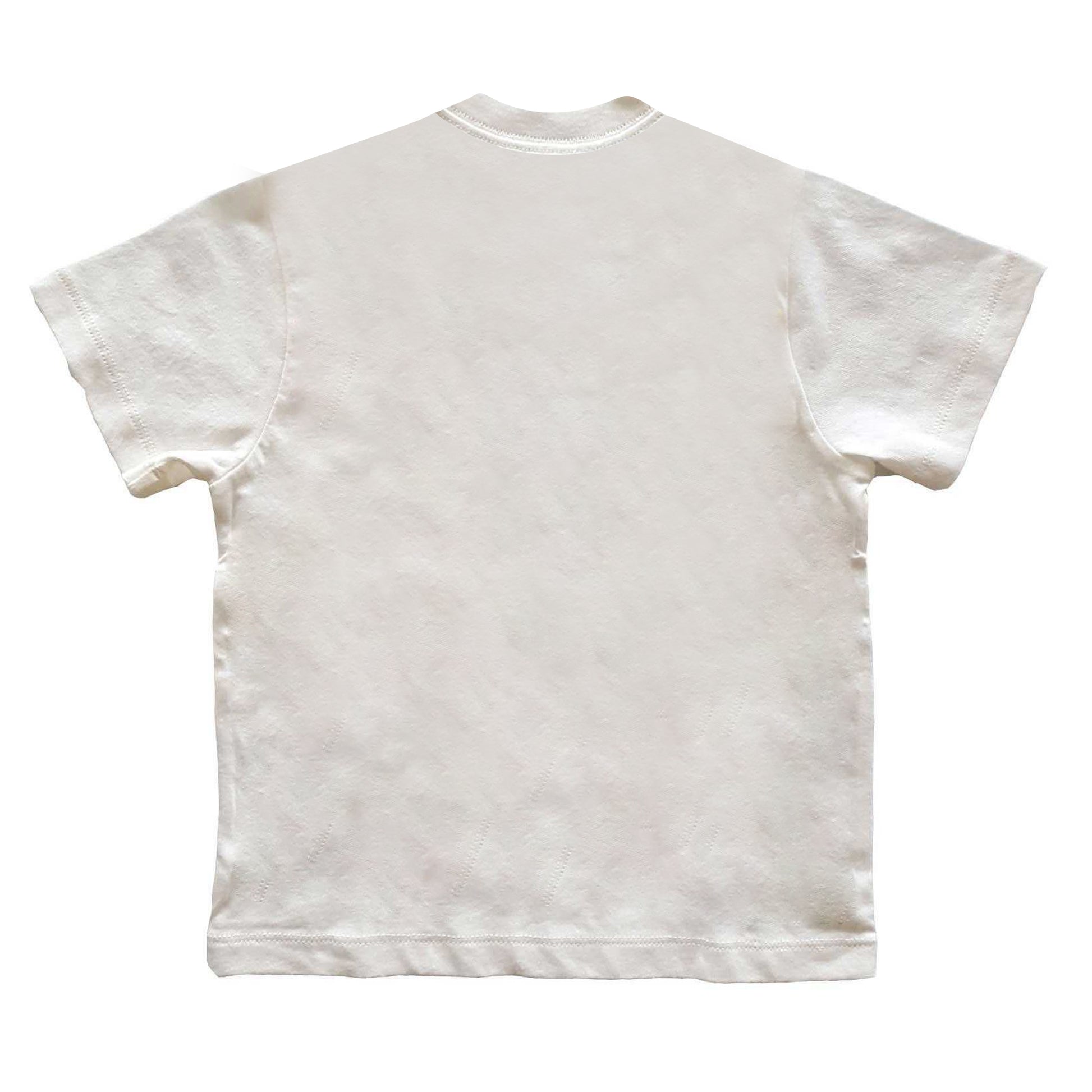 White - Back - The Rolling Stones Childrens-Kids Two Tone Logo T-Shirt