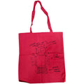Red - Front - Foo Fighters Hand-Sketched Tote Bag
