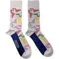 White - Front - Paul McCartney Unisex Adult Wings Logo Ankle Socks