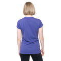 Purple - Back - Ramones Womens-Ladies Presidential Seal Cotton T-Shirt