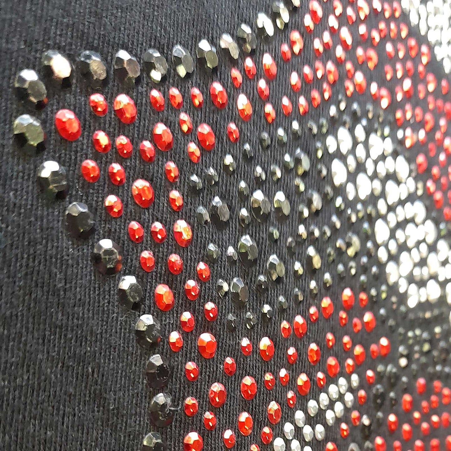 Black - Back - The Rolling Stones Unisex Adult Classic Tongue Embellished T-Shirt