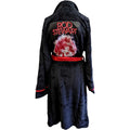 Black-Red - Back - Rod Stewart Unisex Adult Cherry Logo Robe