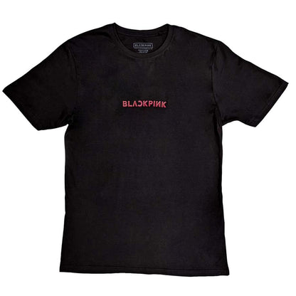 Black - Front - BlackPink Unisex Adult Pink Venom Group Shot Cotton T-Shirt