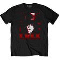 Black - Front - T-Rex Unisex Adult Marc Top Hat T-Shirt