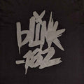 Black - Side - Blink 182 Unisex Adult Neon Cotton Logo T-Shirt