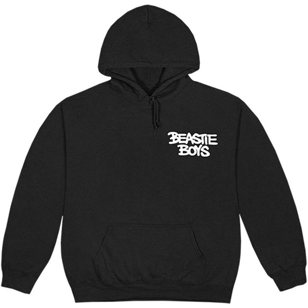 Black - Front - Beastie Boys Unisex Adult Check Your Head Pullover Hoodie