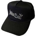 Black-Sonic Silver - Back - Judas Priest Unisex Adult Logo Baseball Cap