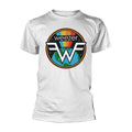 White - Front - Weezer Unisex Adult Symbol Cotton Logo T-Shirt