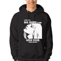 Black - Back - Billie Eilish Unisex Adult Bad Things Hoodie
