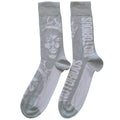 Grey-White - Front - Biggie Smalls Unisex Adult Crown Ankle Socks