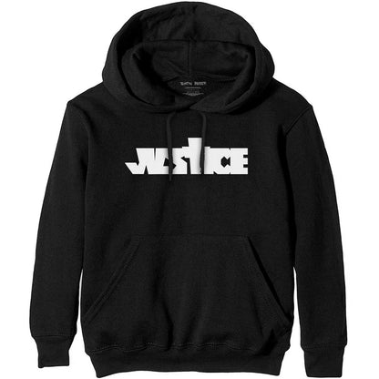 Black - Front - Justin Bieber Unisex Adult Justice Hoodie