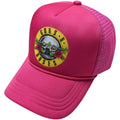 Pink - Front - Guns N Roses Unisex Adult Circle Mesh Logo Baseball Cap