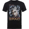 Black - Front - Tupac Shakur Unisex Adult All Eyez 1971 Cotton T-Shirt