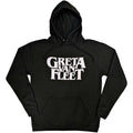 Black - Front - Greta Van Fleet Unisex Adult Logo Hoodie