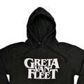 Black - Back - Greta Van Fleet Unisex Adult Logo Hoodie