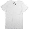 White - Back - Radiohead Unisex Adult Back Print Cotton T-Shirt